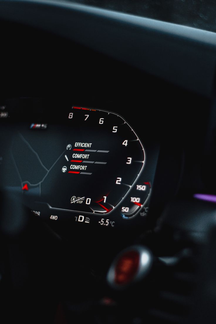un compteur de voiture