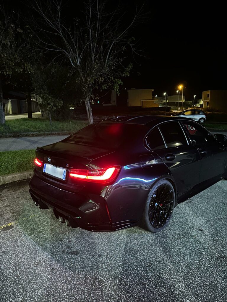 arrière droit d'une BMW